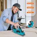 3-1/4-Inch Cordless Electric Hand Planer Compatible with Makita 18V Battery (Tool Only, Brushless Motor), Not an Official M@kita Product