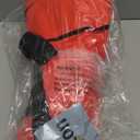 HOMEST Christmas Tree Storage Bag, Fits for 4.5-7 ft Xmas Artificials, Zippered Bag with Reinforced Carrying Handles and Wheels, Red (Bag Only)