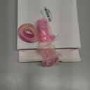 Artlunar Mini Pink Cowgirl Boots Shot Glasses with Pink Hat - Plastic Cute Shot Glasses for Women Western Cowgirl Party Favors