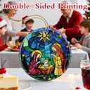 Christian Gifts: Nativity Scene Ornament | Christmas Ornaments (Christmas Tree Decorations), Christian Religious Decor, Holy Family Decoration, Religious Gifts, Baptism Gift & Xmas Gift