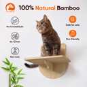 Cat Wall Shelves Furniture for Climbing - Cat House Wall Mounted - Indoor Wooden Floating Furniture - Different Models Including Shelves, Perches, Hammock, Bed, Bridges, Walkways