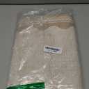 GarveeHome Scalloped Door Mat Indoor Rugs for Entryway Small Rug 2x3 Washable Non-Slip Solid Beige Modern Soft Low-Pile Throw Carpet for Bedroom Kitchen Bathroom Entrance