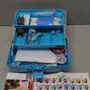 Cake Decorating Tools Supplies Kit: 236pcs Baking Accessories with Storage Case - Piping Bags and Icing Tips Set - Cupcake Cookie Frosting Fondant Bakery Set for Adults, Beginners or Professionals, Blue