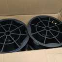 Trailer Jack Block, 4 Pack Heavy Duty Camper Jack Pads UV Resistant Up to 10,000 lbs Leveling Block for Trailer, Tongue Jack, 5th Wheels, Black