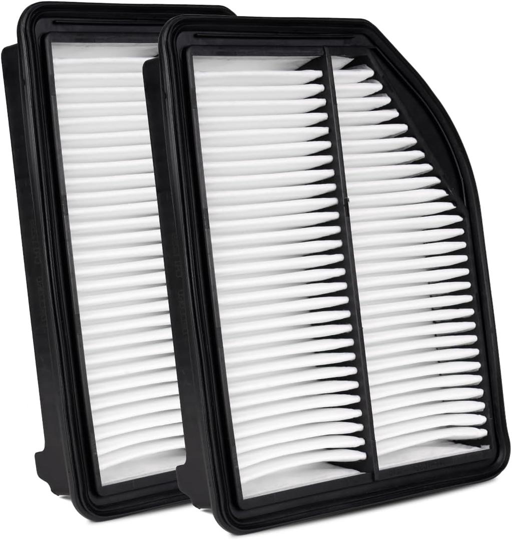 2-Pack CA11258 Engine Air Filter Fits for Honda CR-V CRV CR V 2012 2013 2014 (2.4L) Air Filter Replacement 17220-R5A-A00 Car Accessories