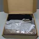 3 Pack Women's Capri Pants Drawstring Yoga Jogger Workout Sweatpants Straight Leg Pajama Trousers with Pockets (X-Large, Black, Army Green, Coffee)