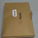 Huukeay 4 Pack Women's Maternity Shirts, Crew Neck Maternity Top Short Sleeve Casual Cotton Tee Side Ruched Pregnancy Clothes (Large, Black, White, Light Gray, Coffee)