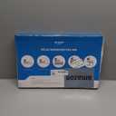 Ruxury Folding Lap Desk Laptop Stand Bed Desk Table Tray, Breakfast Serving Tray, Portable & Lightweight Mini Table for Sofa Couch Floor - White Wood (Small)