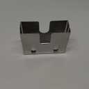 Adjustable Stainless Steel Bagel Slicer and Cutter, Bagel Holder for Slicing Small and Large Bagels, Bagel Cutter Slicer with Bun Holder and Slicing Guide - Perfect Bagel Slicer for Large Bagels (Style 1), 5.1"L x 1.8"W x 4"H