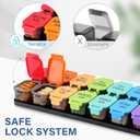 Extra Large Weekly Pill Organizer - 7 Day AM/PM Pill Box, Twice a Day XL Pill Container for Vitamins and Supplements, Airtight & Detachable Design, Ideal for Daily Medication Management