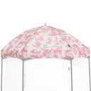 Dream On Me Onyx Playpen Canopy Top, Sun Shade that Blocks Up to 98% UVA/UVB Rays, Breathable Mesh, Removable Tent Top Accessory for Onyx Playpen, Blush Pink
