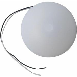 Interior Light - LED Slimline Ceiling Light 5500K 350LUM Cool White LED 4 Inch Diameter x 0.787 Inch Depth Frosted Lens 2 Wire Installation For 12 Volt DC Dimmable