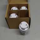 GU24 LED Light Bulb Dimmable 10W,5000K Daylight,1600 Lumens(100W Equivalent),Replace CFL Twist-in 2 Prong Light Bulb (4-Pack)