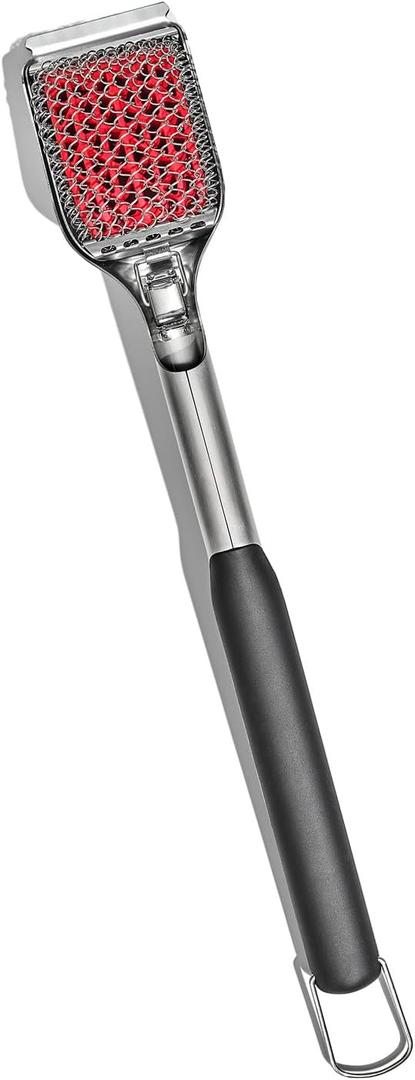 OXO Outdoor Coiled Grill Brush with Replaceable Head