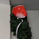 Joiedomi 24"/2FT Mini Christmas Tree Tabletop Set with Clear LED Lights, Artificial Mini Christmas Tree with Star Treetop and Hanging Ornaments, Best DIY Xmas Decorations