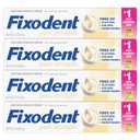 Fixodent Pure Strength Secure Denture Adhesive 2.4oz (Pack of 4)