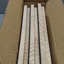 Dog Ramp for Stairs 3 Pack - Adjustable Wooden Stair Wedges for Small Dogs, Foldable Indoor Dog Stair Ramp with Triangular Support and Non-Slip Pads for Senior and Short-Legged Pets