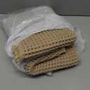 MIULEE Set of 2 Waffle Bathroom Rugs, Boho Bath Rugs Non Slip Washable, Super Absorbent Bath Mats, Ultra Soft Rubber Backed Shower Mats for Bathroom Floor, Tub and Shower, Brown, 18x30 Inch