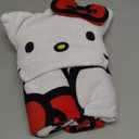 Sanrio Hello Kitty Bath Hooded Towel Wrap 24” x 50” NWT HH535L 3+ Bath Time