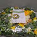 Spring Wreaths for Front Door Outside 24 Inch Yellow & White Spring Summer Wreath with Peony Rose Ranunculus Daffodil & Greenery, Indoor Outdoor Vibrant Hanging Season Decor for Wall Porch