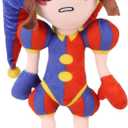 SAJISP The Amazing Digital Circus Plush,11.8" Pomni Plushies Toy Gift, Cute Stuffed Figure Doll for Kids and Adults, Birthday Halloween Christmas Choice for Boys Girls, 11.8 pulgadas