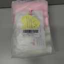 2 x IGUO 3D Pink White Flowers Decorations 6PCS Nursery Paper Flowers for Girl Home Decor Baby Shower Centerpiece Wedding Birthday Party