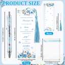AmazingSpark 50 Sets Pumpkin Baby Shower Favors for Guests Includes 50 Little Pumpkin Ballpoint Pens 50 Bookmarks 50 Bags 50 Tassel Pendant for Gender Reveal Party Souvenirs Return Prizes Game Prizes
