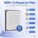20x20x3 Air Filter Replacement For Zephyr 20x20x3 VGF Series,Foldable 1PACK