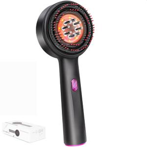 Upgrade Scalp Massager and Hair Oil Applicator 3 in 1 Multi-Function Hair Brushes for Adults, Electric Head Massager, IPX7 Waterproof Hair Oil Dispenser