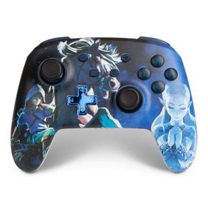 PowerA Enhanced Wireless Controller for Nintendo Switch/Switch 2 / Switch Lite/OLED Model - Legend of Zelda, Midnight Ride - Gamepad, game controller, Officially Licensed
