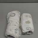 2-Pack Mini Crib Sheets Fitted - 38x26 Pack N Play Sheets for Pack and Play Mattress, Organic Cotton, Soft & Breathable Playard Bedding, Neutral Mini Toddler Bed Cover for Boys, Girls (KeaSafari)