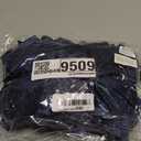 DEEKA 12 PCS 7" Large Glitter Cheer Bows Shiny Cheer Hair Bows Ponytail Holder Handmade for Cheerleader Girls Softball Sports -Navy Blue