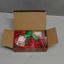 GYGOT Christmas Crafts for Adults,30 Sets Christmas Beaded Ornament Kit to Make-Incl. 6 PC Snowflake/12 PC Wreath/12 PC Candy Cane(Assembly Needed)