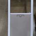 PetSafe Sliding Glass Pet Door - No-Cut DIY Install Doggy Door for Renters - Aluminum Frame - Adjustable Height 75 7/8" to 80 11/16" - Ideal for Extra Large Dogs Up to 220 lb - White