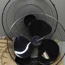 BLACK+DECKER 18-Inch Stand Fan with Pedestal Base, Height Adjustable Pedestal Fan with Remote and Touch Control Panel, Free Standing Fan with 90-Degree Oscillating and 3-Speed Settings, Black