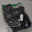 Drawstring Backpack Gym Bag with Shoes Compartment for Soccer, Basketball, Swim, Water-Resistant String Backpack Beach Cinch for Women Men (Large, Black)