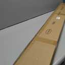 Matte Black Curtain Rods 2 Pack, Decorative Drapery Rod with Ball Finials, Heavy Duty 1 Inch Diameter Single Curtain Rod, Adjustable Window Treatment Rods 72-144"