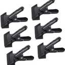 Backdrop Spring Clamps - 6 Pack of 4" Heavy Duty Clips for Photography Background Stands, Woodworking & Home Improvement Projects