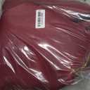 Fitable Burgundy Tablecloths for 6-8 Foot Tables, 6 Pack - 70 x 120 Inches - Reusable and Washable Table Clothes, Polyester Fabric Table Covers for Wedding, Party, Banquet