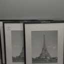 upsimples 16x20 Picture Frame Set of 5, Display Pictures 11x14 with Mat or 16 x 20 Without, Wall Gallery Poster Frames, Black