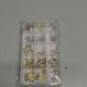 82 PCS Wood Burning Accessories for Pyrography Pen Wood Embossing Carving DIY Crafts (Letter type)