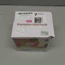 Mini Karaoke Machine, Portable Bluetooth Karaoke Speaker with 2 Wireless Microphones and Party Lights for Kids and Adults, Birthday Gifts for Girls Boys Family Home Party (Black)