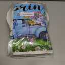 Hello Spring Birthday Party Decorations-Barnyard Party Decorations with Little Blue Truck Tablecloth,Gnome Paper Plates,Cups,Wildflower Napkins,and Banner,20 Guests Barn Cars Theme Kit Party Supplies