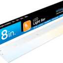 Enbrighten 18 inch Hardwired Under Cabinet Lights, 1275 Lumens, Five White Settings from (2700K-6500K), Full Range Dimmable, Under Counter Light, Linkable Under Counter Lights for Kitchen 82921-T1