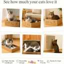 Cat Scratcher Box Art Dcor | Designer Cardboard Scratch Pads with Decorative Van Gogh-Inspired Design | Reversible Boards for Indoor Cats