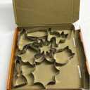 Halloween Cookie Cutters 12 Sets Large, Witch's Hat, Pumpkin, Ghost, Bat,Cat, Skull, Ghost Spider Broom And More for Stainless Steel Cutter Halloween Food Party Decorations