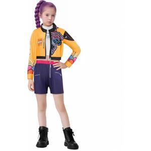 Rumi Costume Kids, Girls Kpop Halloween Cosplay 3-4Y
