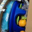 Bright Starts Disney Baby Finding Nemo SuperSeat, Fun Baby Seat for Sitting Up, Playtime, and Meals, Ages 4 Months to 4 Years, Blue