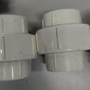 BENLIUDH 1 inch PVC Pipe Union Fittings, PVC Connectors Female Thread Coupling Adapter (1", 4pcs)