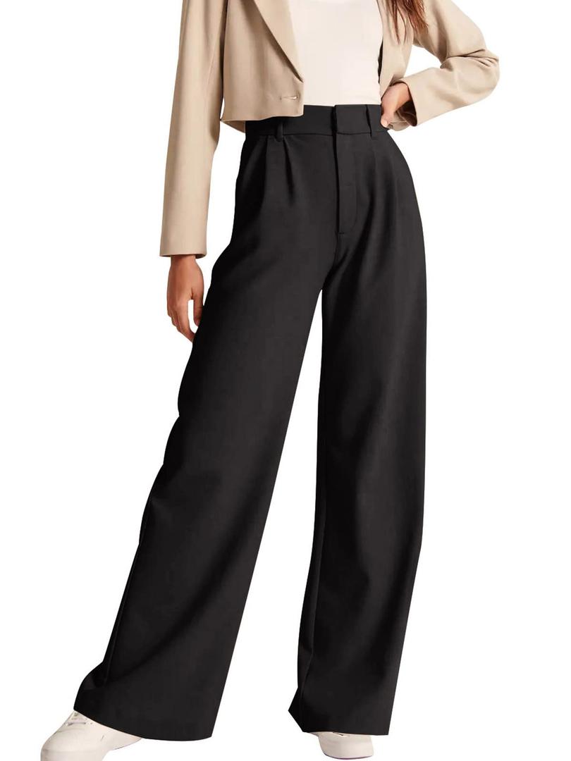 NIMIN High Waisted Work Pants for Women Business Casual Outfits 2026 Office Dress Pants Trousers with Pockets Small